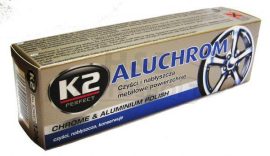 K2 Aluchrom alumínium és krómtisztító-ápoló paszta 120gr