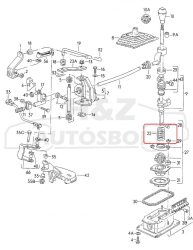 VW Golf2/Jetta2 gyári váltókar rugó